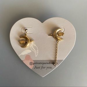 BTS life goes on earrings